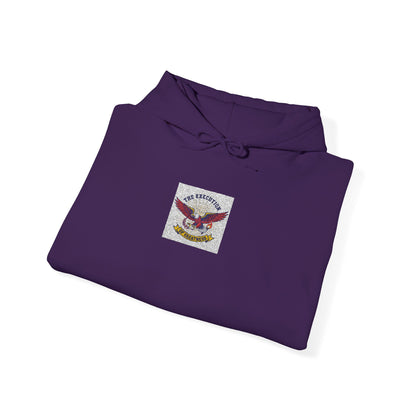 Patriotic Eagle Floral Hoodie – American Flag Wings Graphic Sweatshirt