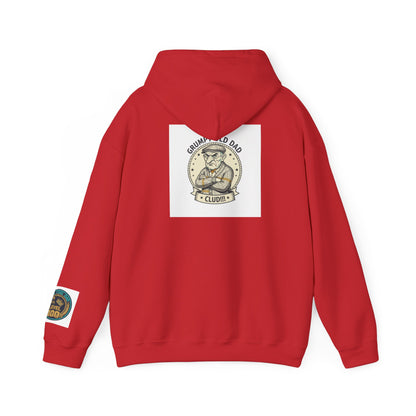 Dad & Grandpa Hoodie — Grumpy Old Dad Club Vintage Pullover