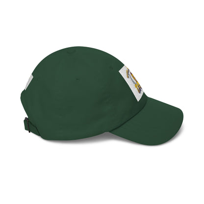 Dad Lion Patch Cap — Classic Embroidered “World's Best Dad” Baseball Hat