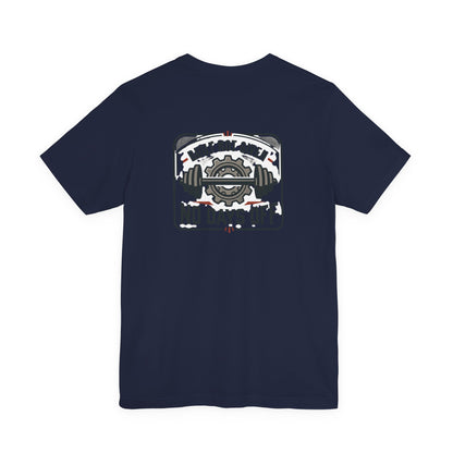 Stay Focused / Built Not Given Fitness T‑Shirt — “Stay Broke or Focused” Motivational Gym Tee