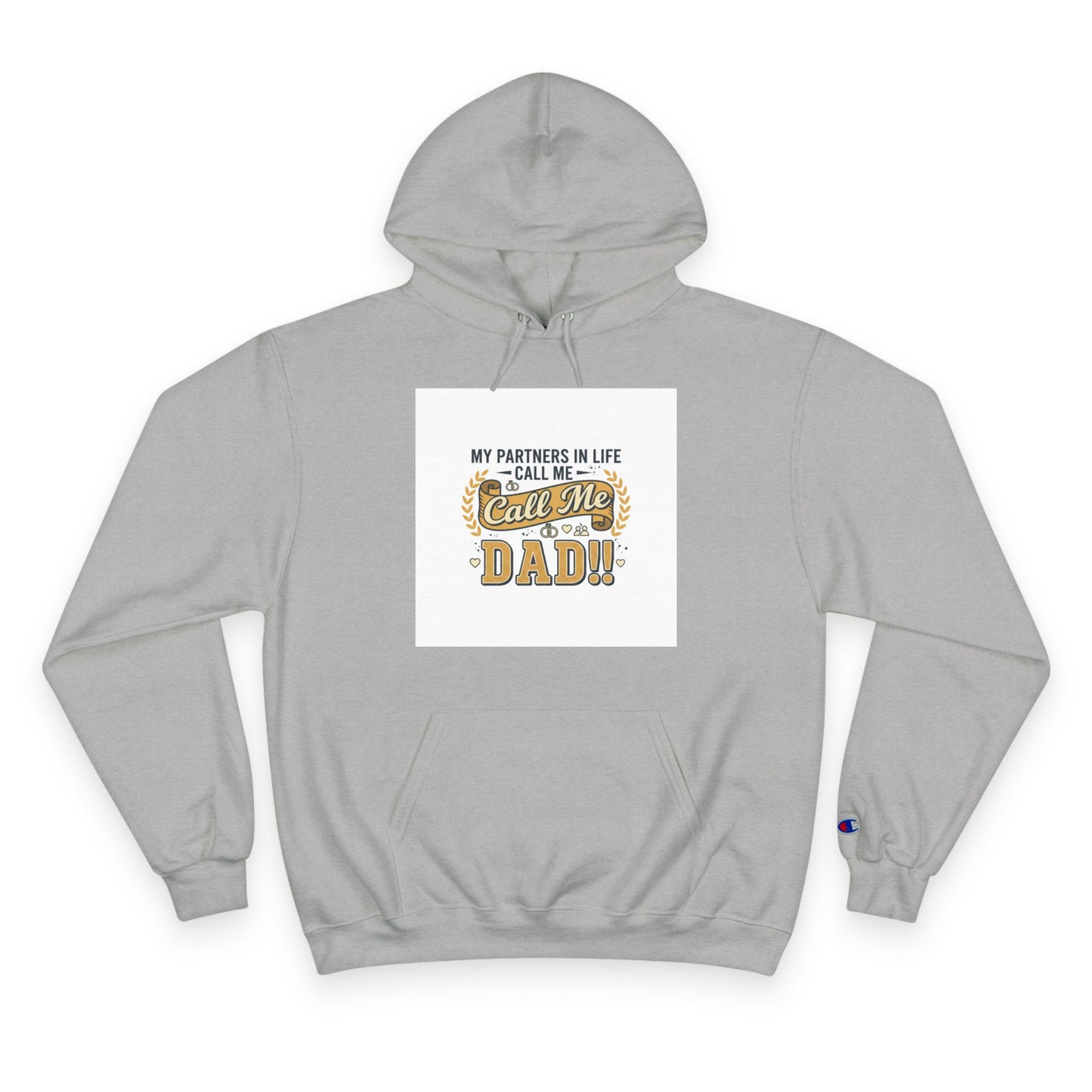 Dad Level 1001 Hoodie — 'My Partners in Life Call Me Dad' Graphic Sweatshirt
