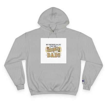 Dad Level 1001 Hoodie — 'My Partners in Life Call Me Dad' Graphic Sweatshirt