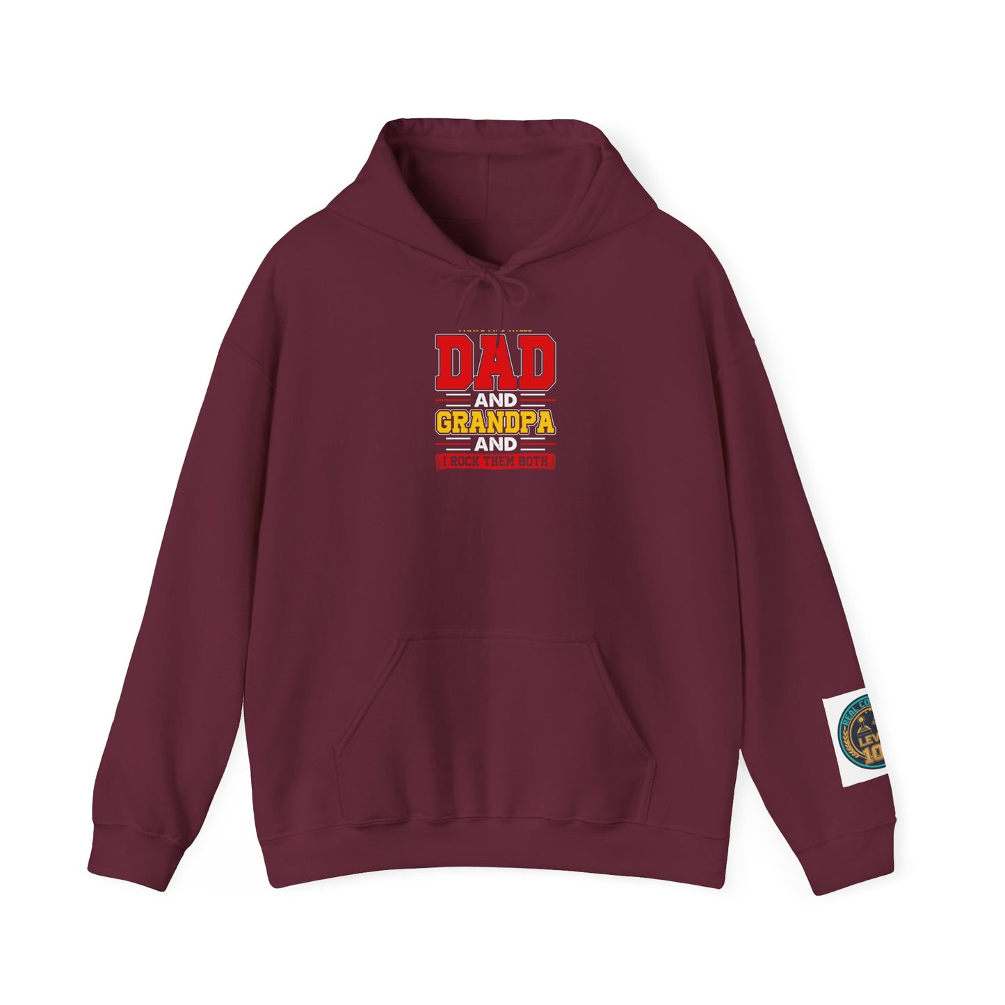 Dad & Grandpa Hoodie — Grumpy Old Dad Club Vintage Pullover