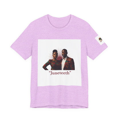 Juneteenth Graphic Tee — "Juneteeth" Freedom Celebration T-Shirt