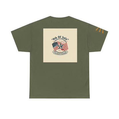 4th of July Americana Tee — Patriotic Flag Picnic T-Shirt