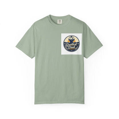 Greatest Dad Vintage Badge T-Shirt