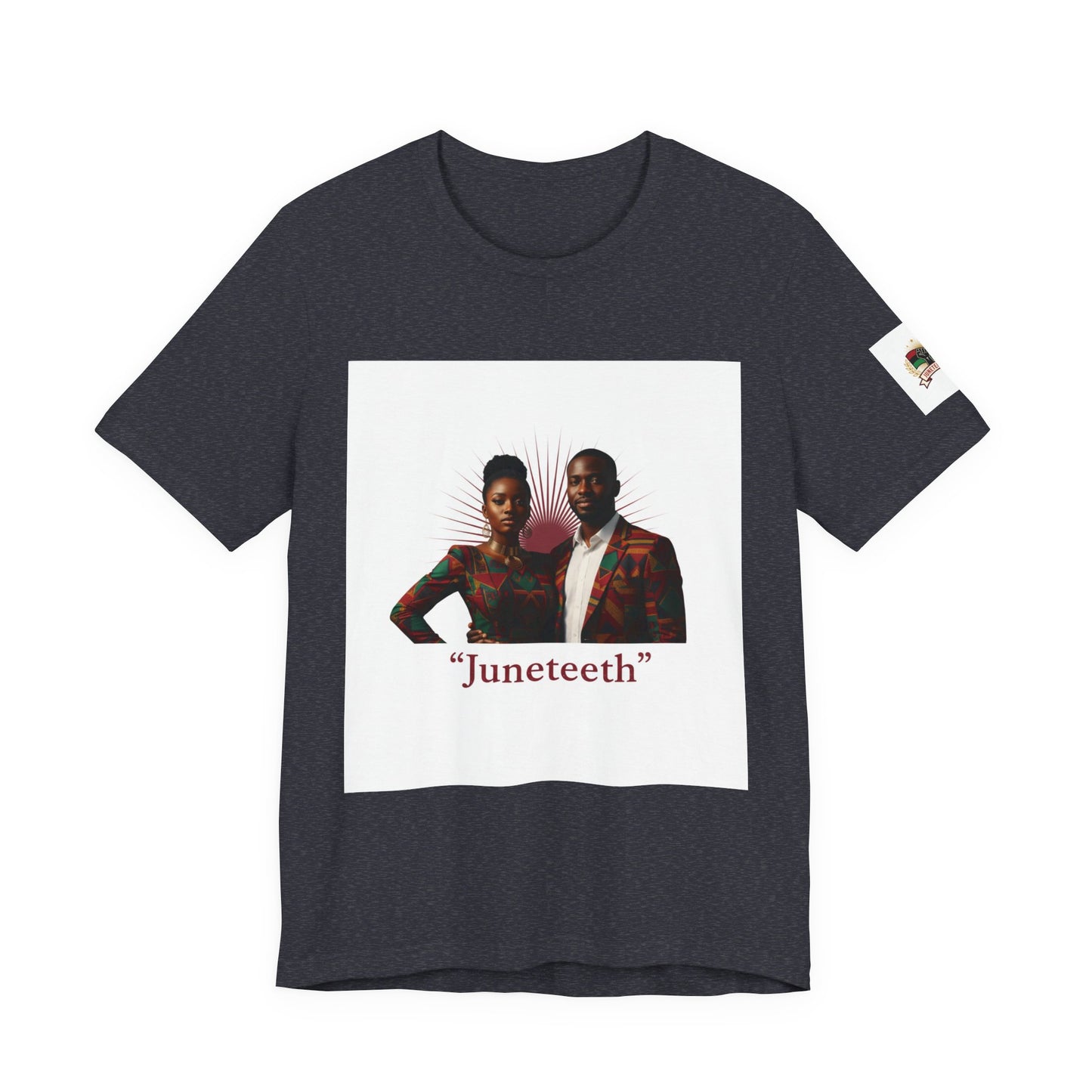 Juneteenth Graphic Tee — "Juneteeth" Freedom Celebration T-Shirt