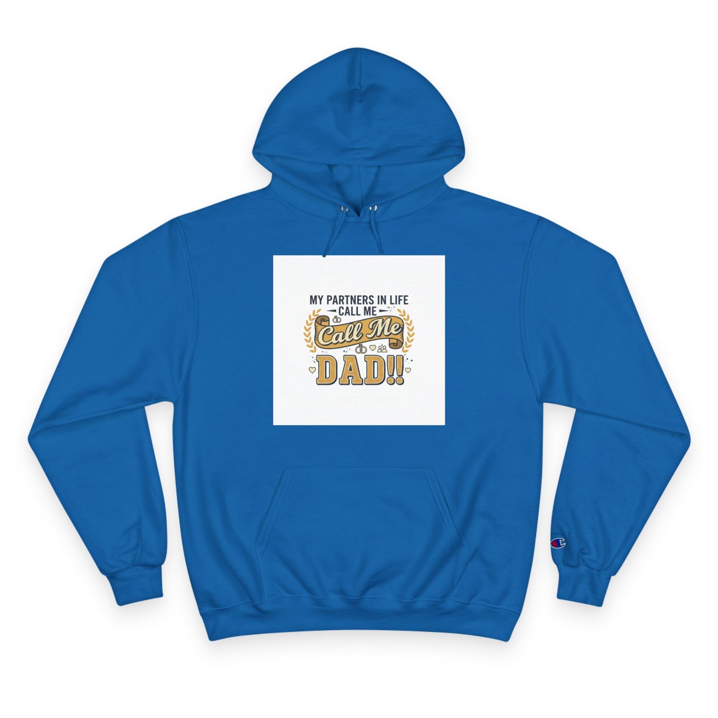 Dad Level 1001 Hoodie — 'My Partners in Life Call Me Dad' Graphic Sweatshirt