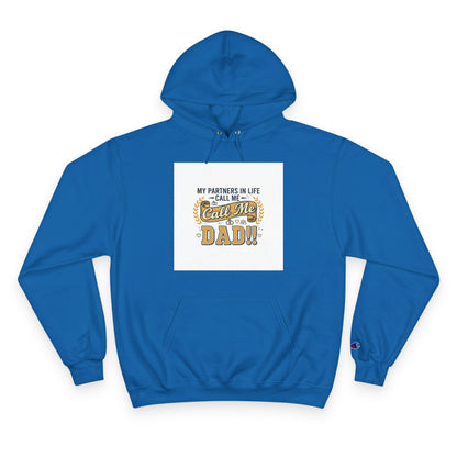 Dad Level 1001 Hoodie — 'My Partners in Life Call Me Dad' Graphic Sweatshirt