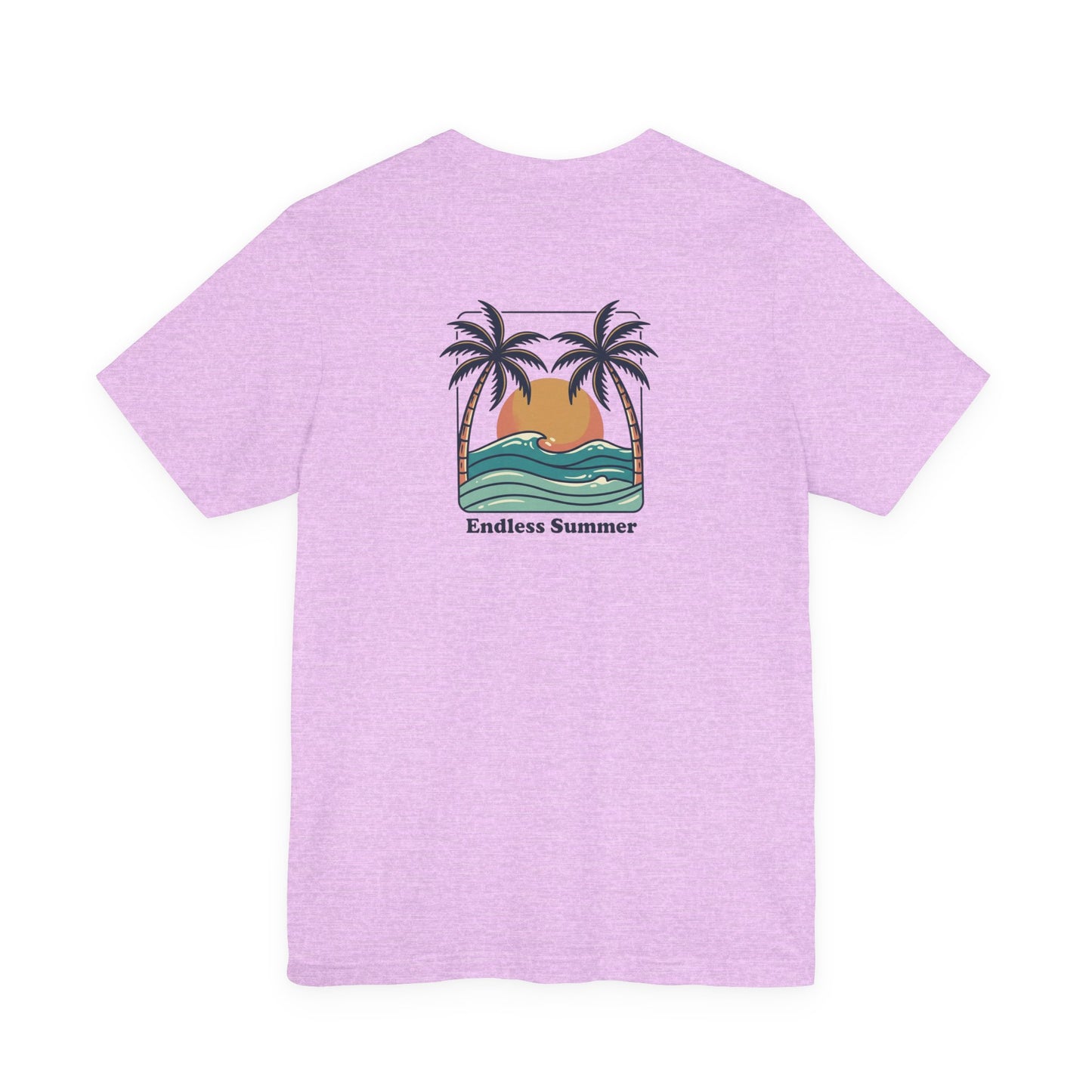 Endless Summer Surf Tee — Retro Sunset Palm Beach T-Shirt