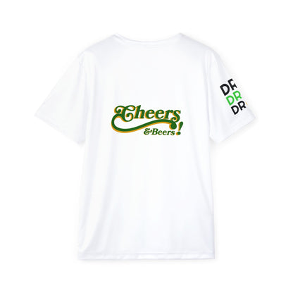 Beer O'Clock Sports Jersey — "Beer: On Clock" Graphic Tee