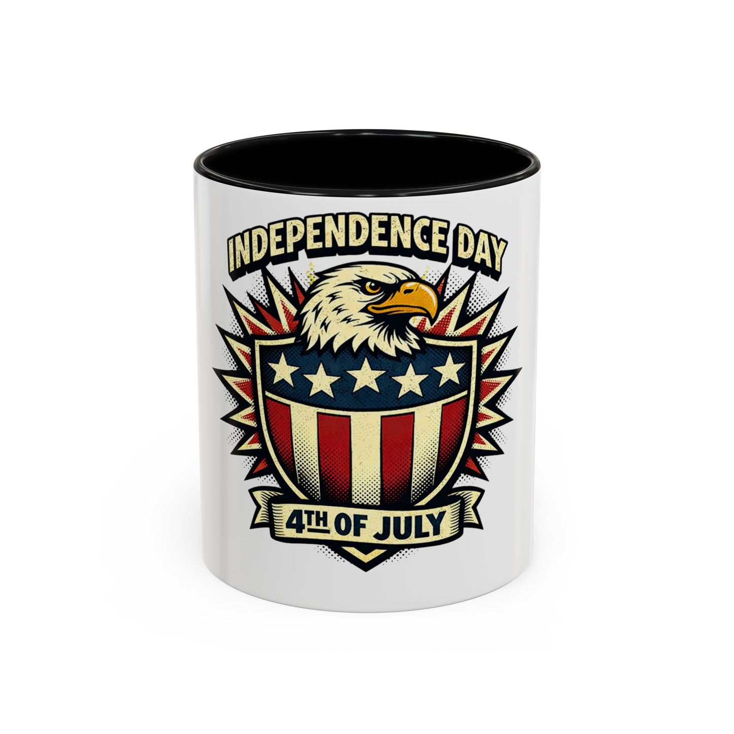 Accent Coffee Mug (11, 15oz) , 4th of july ,independence day.