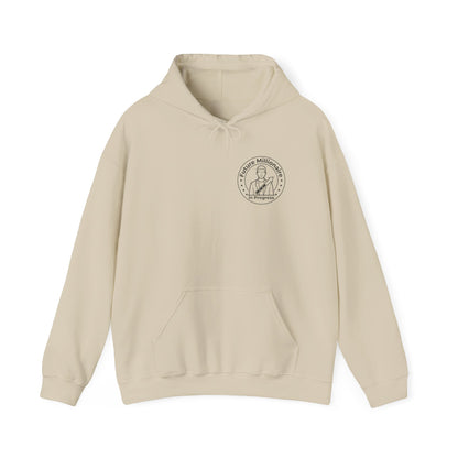 Make Money Not Excuses Hoodie — Motivational Vintage Badge Hooded Sweatshirt