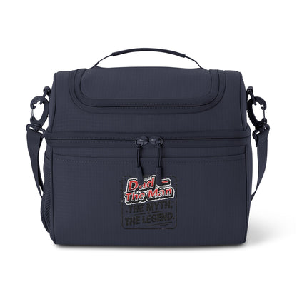 Dad's The Man Cooler Bag — Insulated Lunch Cooler for Dad, Portable Picnic & Fishing Cooler