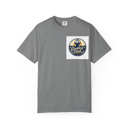 Greatest Dad Vintage Badge T-Shirt
