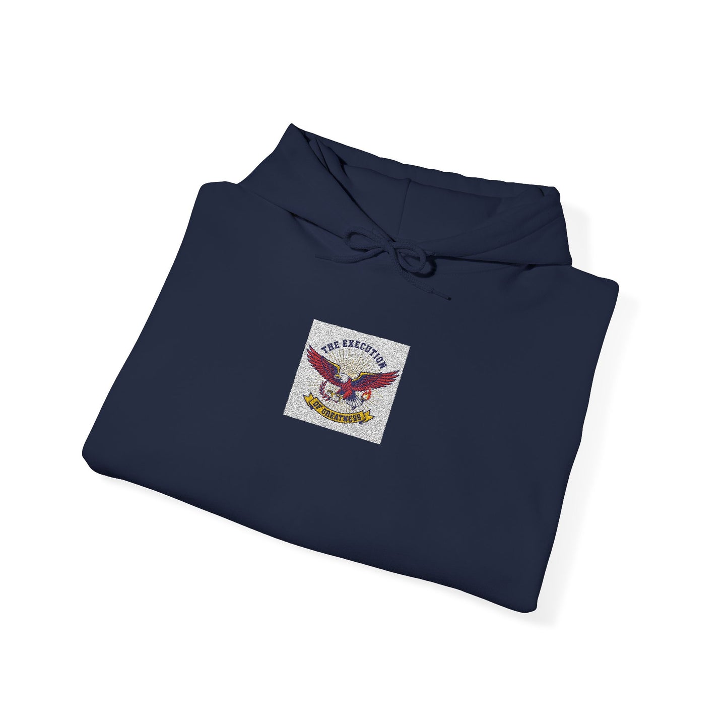 Patriotic Eagle Floral Hoodie – American Flag Wings Graphic Sweatshirt