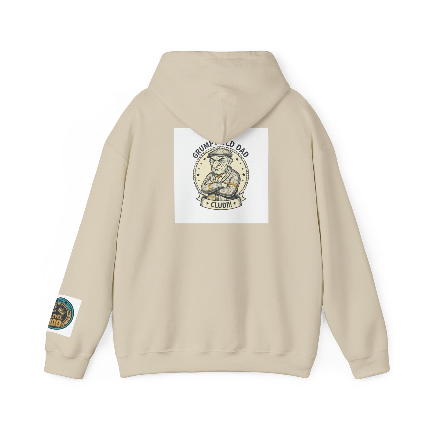 Dad & Grandpa Hoodie — Grumpy Old Dad Club Vintage Pullover