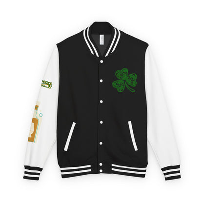 Lucky & Proud Shamrock Letterman Jacket
