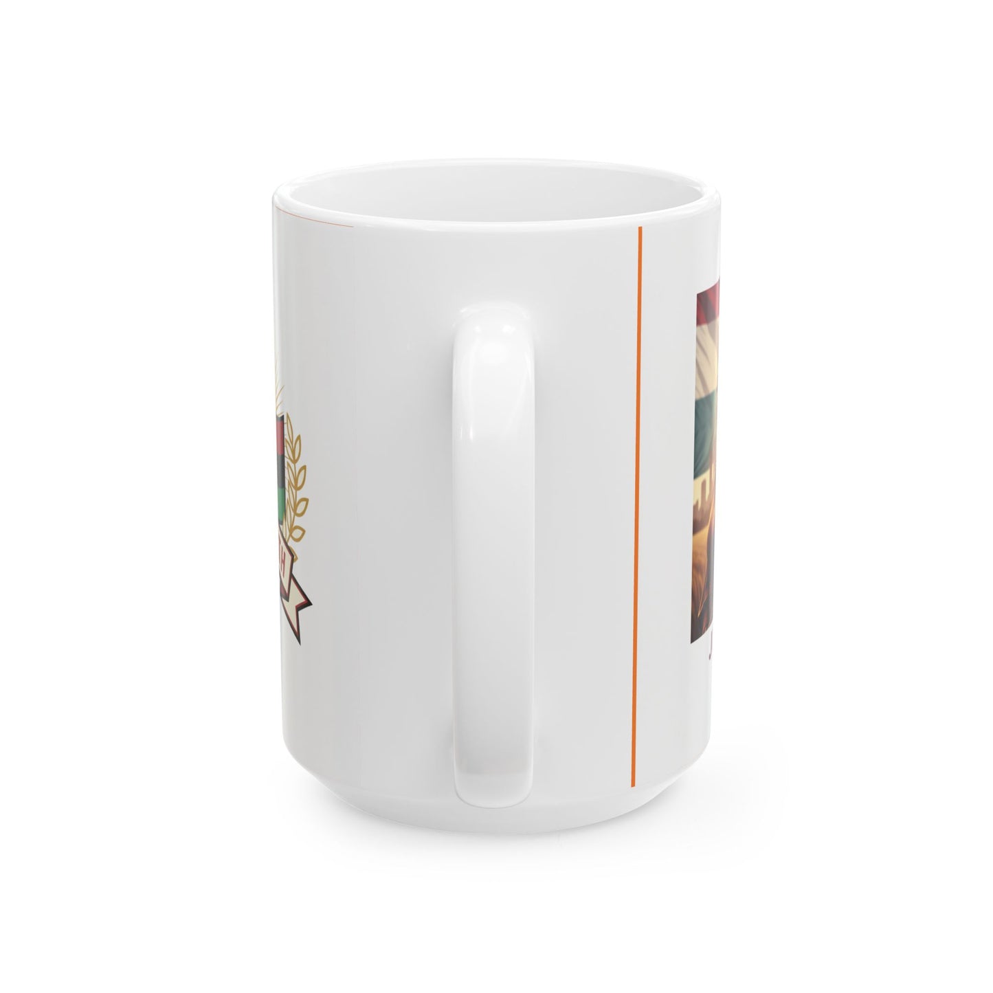 Juneteenth Ceramic Mug — Commemorative Black History Coffee Cup (11oz, 15oz)