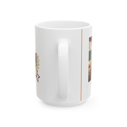 Juneteenth Ceramic Mug — Commemorative Black History Coffee Cup (11oz, 15oz)
