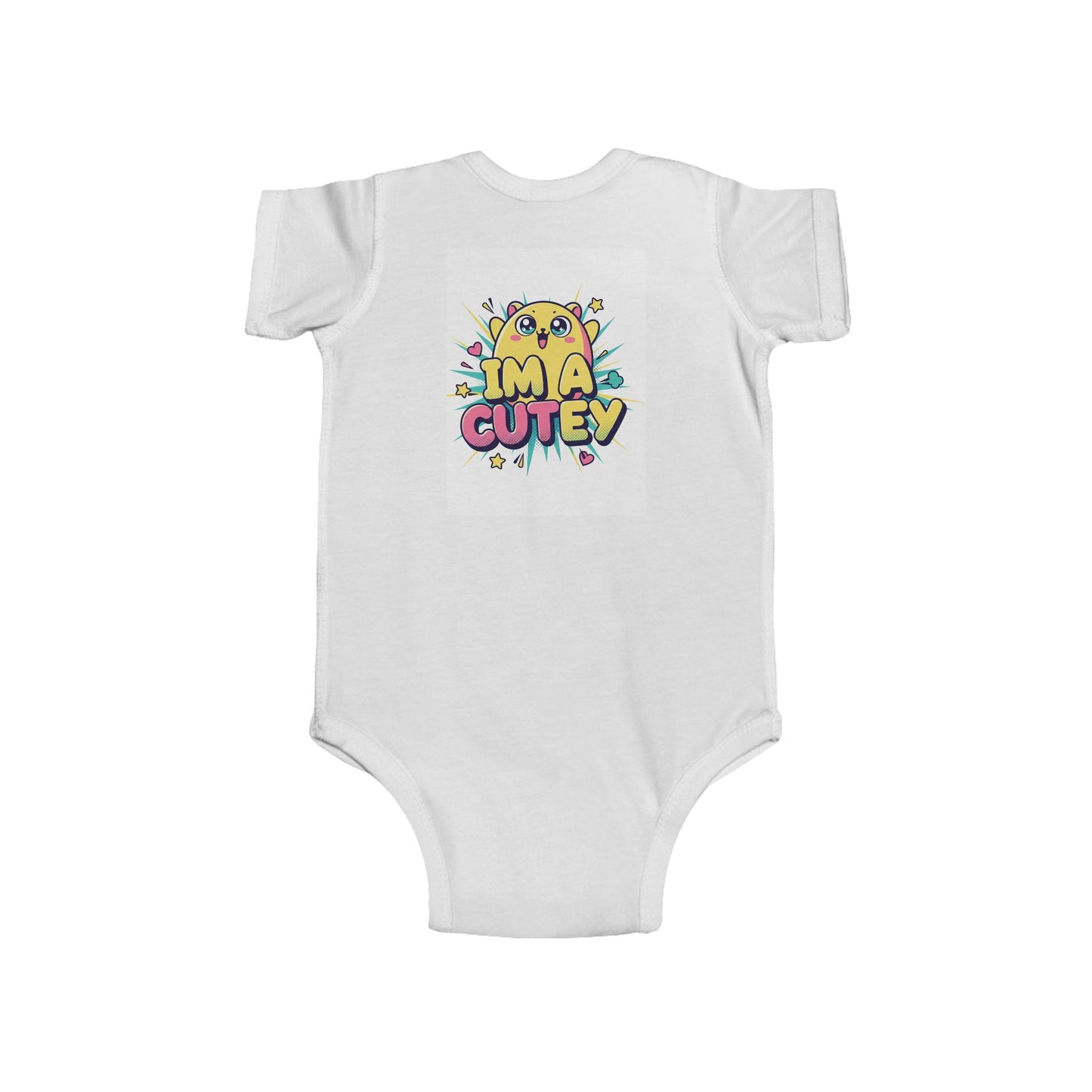 Infant Bodysuit — "Sweet Dreams" Cute Yellow Chick Baby Onesie (I’m a Cutey)