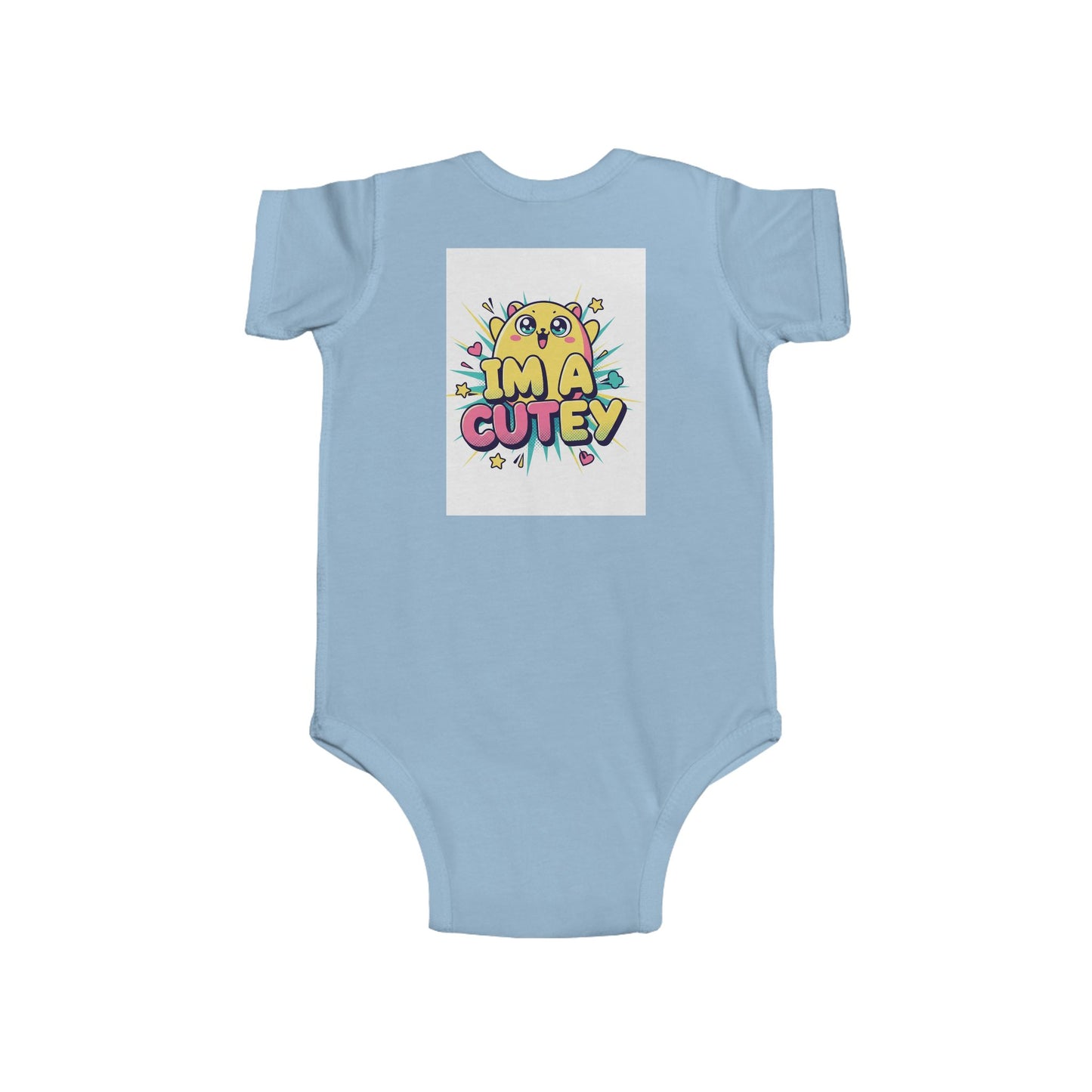 Infant Bodysuit — "Sweet Dreams" Cute Yellow Chick Baby Onesie (I’m a Cutey)