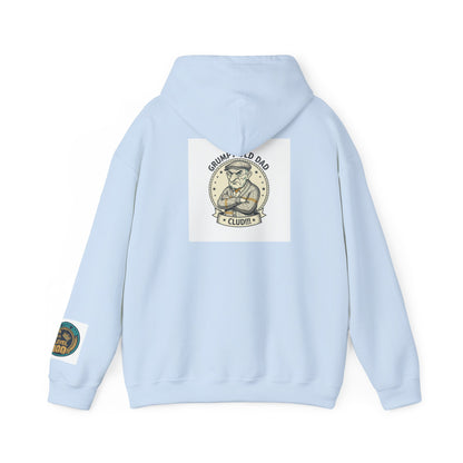 Dad & Grandpa Hoodie — Grumpy Old Dad Club Vintage Pullover