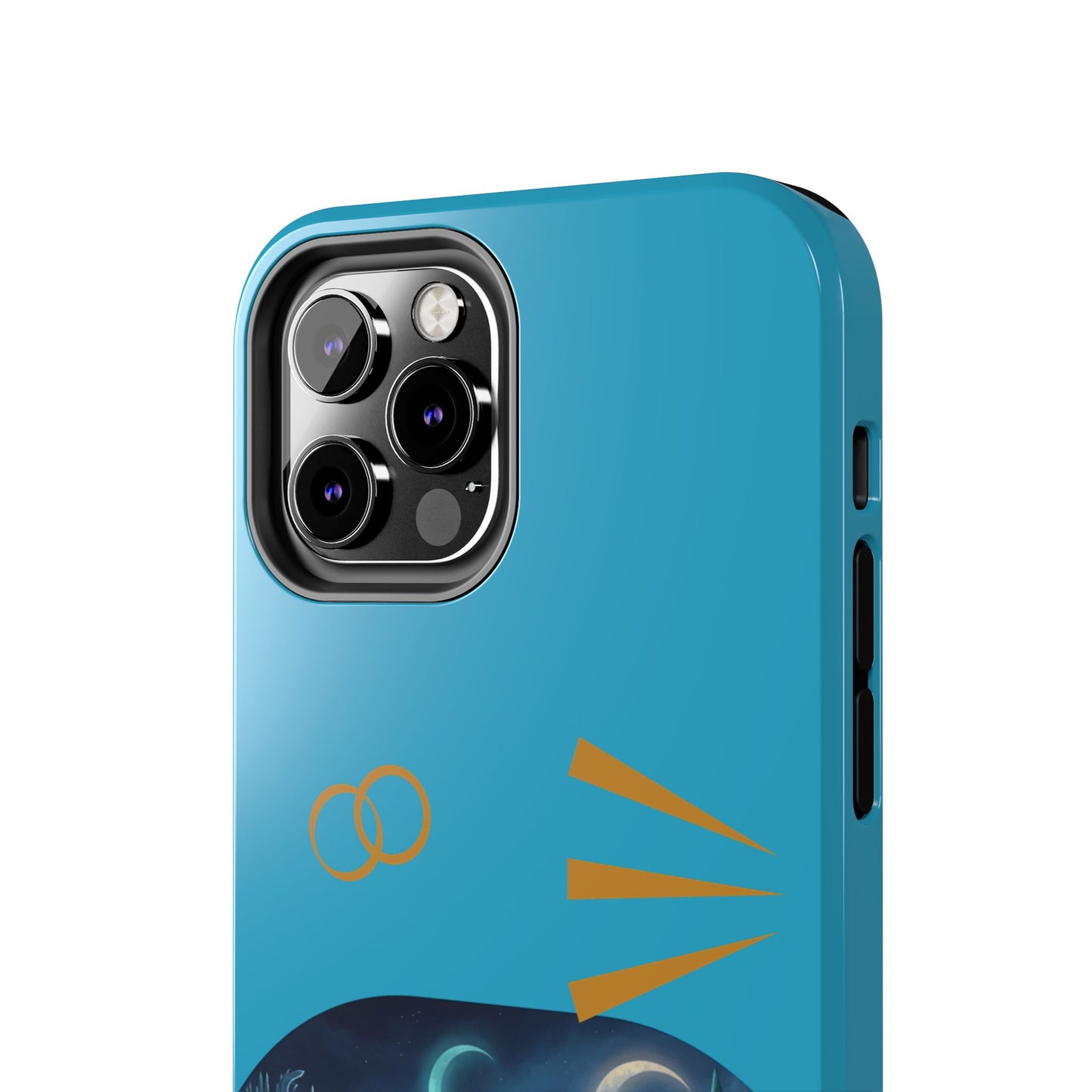 Tough Phone Case — Mystic Moonlit Shore Illustration