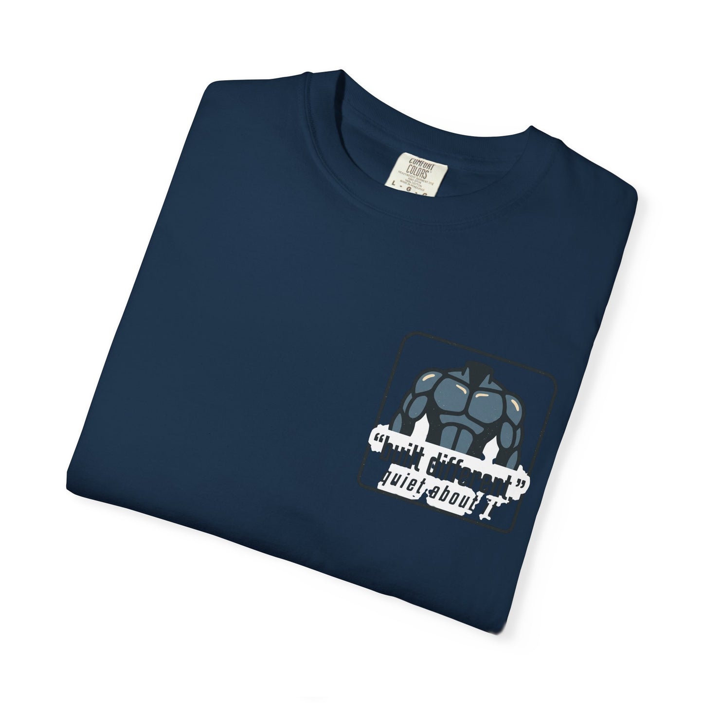 Graphic T-Shirt — “No Announcements, Just Results” Motivational Fitness Tee