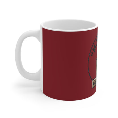 Mom Fuel Coffee Mug — 11oz “Coffee & Chaos” Ceramic Mug, Funny Gift for Moms