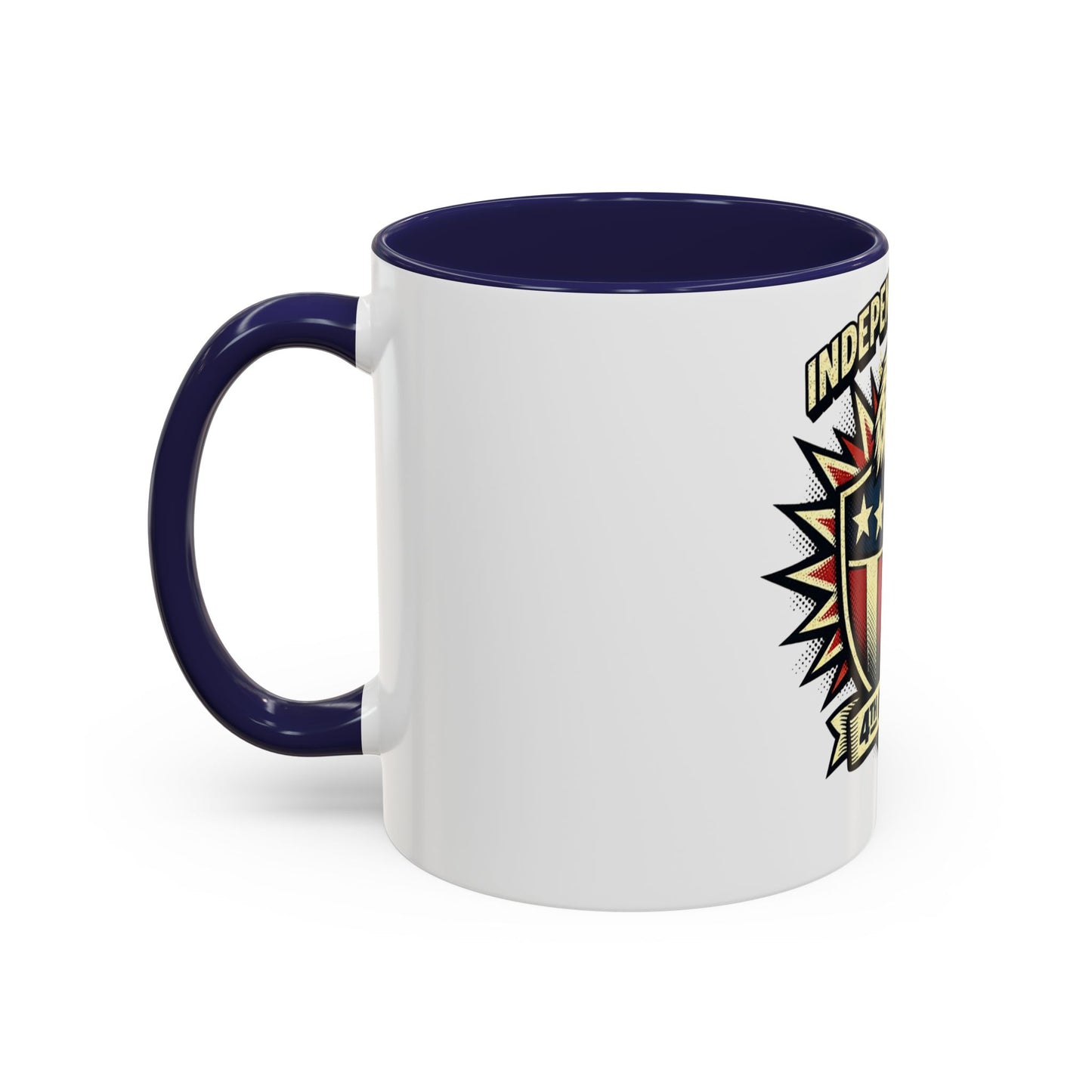 Accent Coffee Mug (11, 15oz) , 4th of july ,independence day.