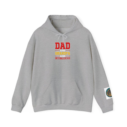Dad & Grandpa Hoodie — Grumpy Old Dad Club Vintage Pullover