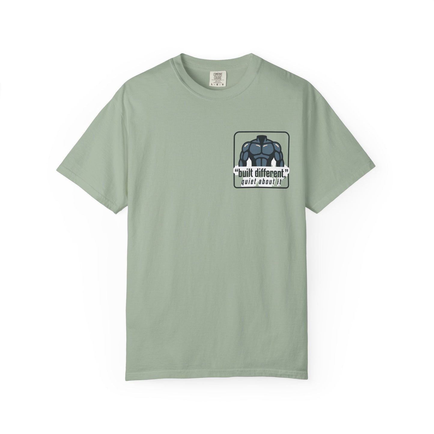 Graphic T-Shirt — “No Announcements, Just Results” Motivational Fitness Tee
