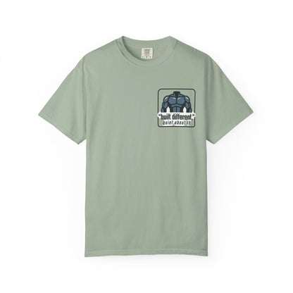 Graphic T-Shirt — “No Announcements, Just Results” Motivational Fitness Tee