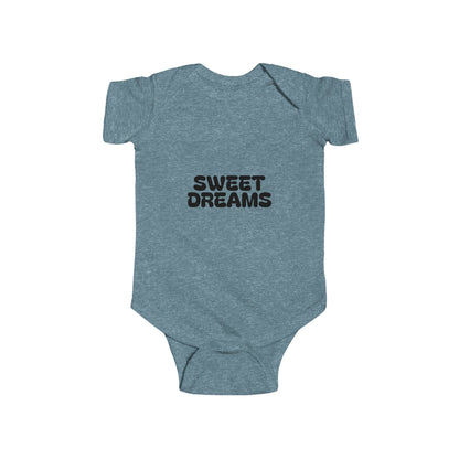 Infant Bodysuit — "Sweet Dreams" Cute Yellow Chick Baby Onesie (I’m a Cutey)