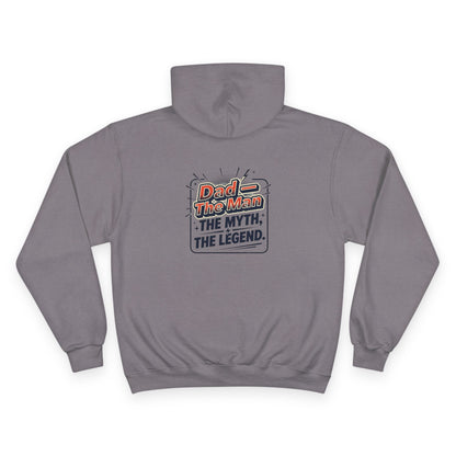 Dad The Man Hoodie — “Dad Jokes Loading” & “The Man, The Myth, The Legend” Graphic Hoodie
