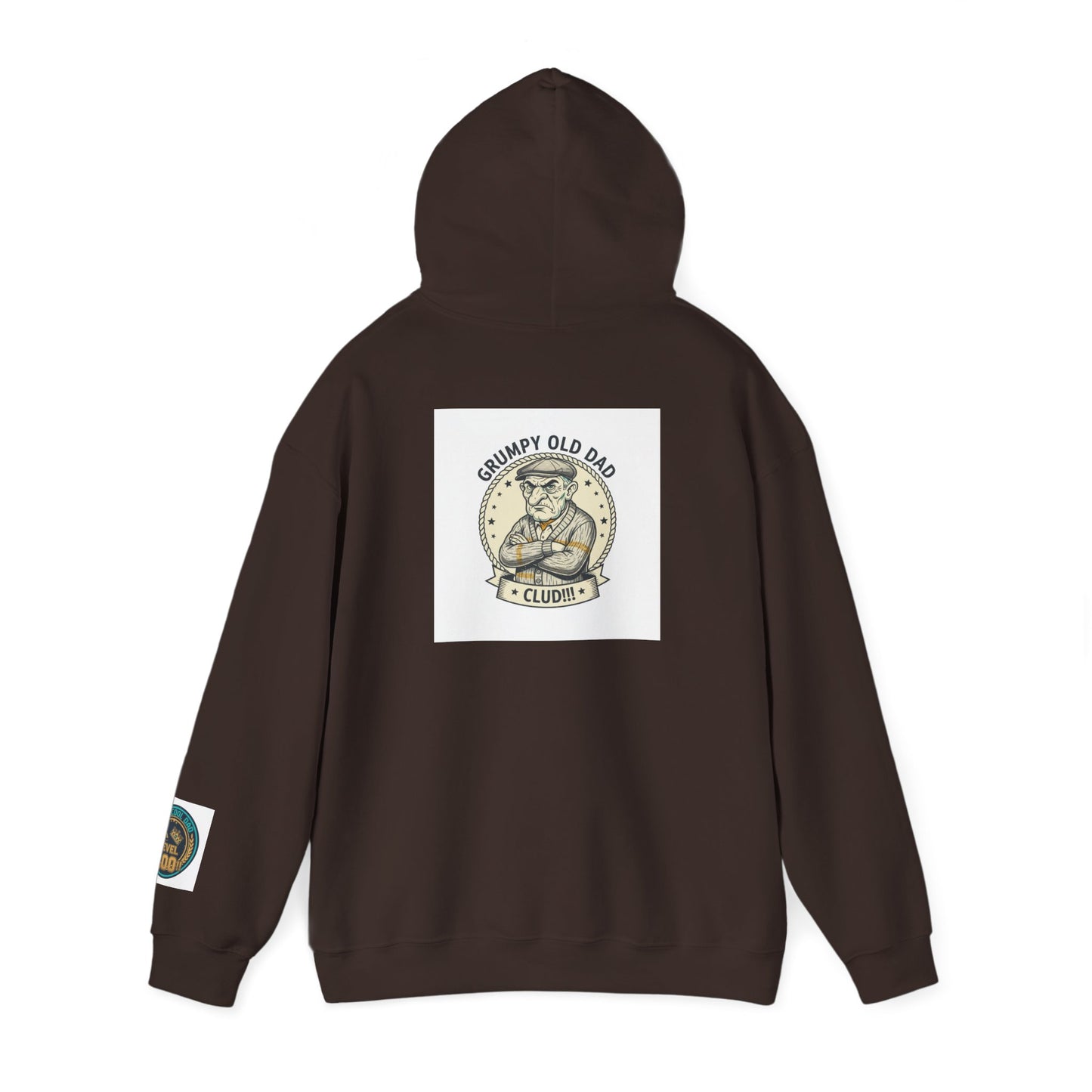 Dad & Grandpa Hoodie — Grumpy Old Dad Club Vintage Pullover