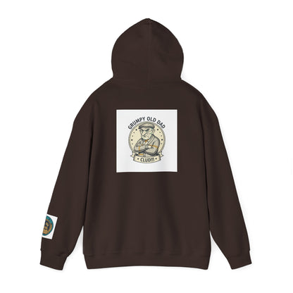 Dad & Grandpa Hoodie — Grumpy Old Dad Club Vintage Pullover