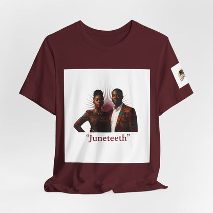 Juneteenth Graphic Tee — "Juneteeth" Freedom Celebration T-Shirt