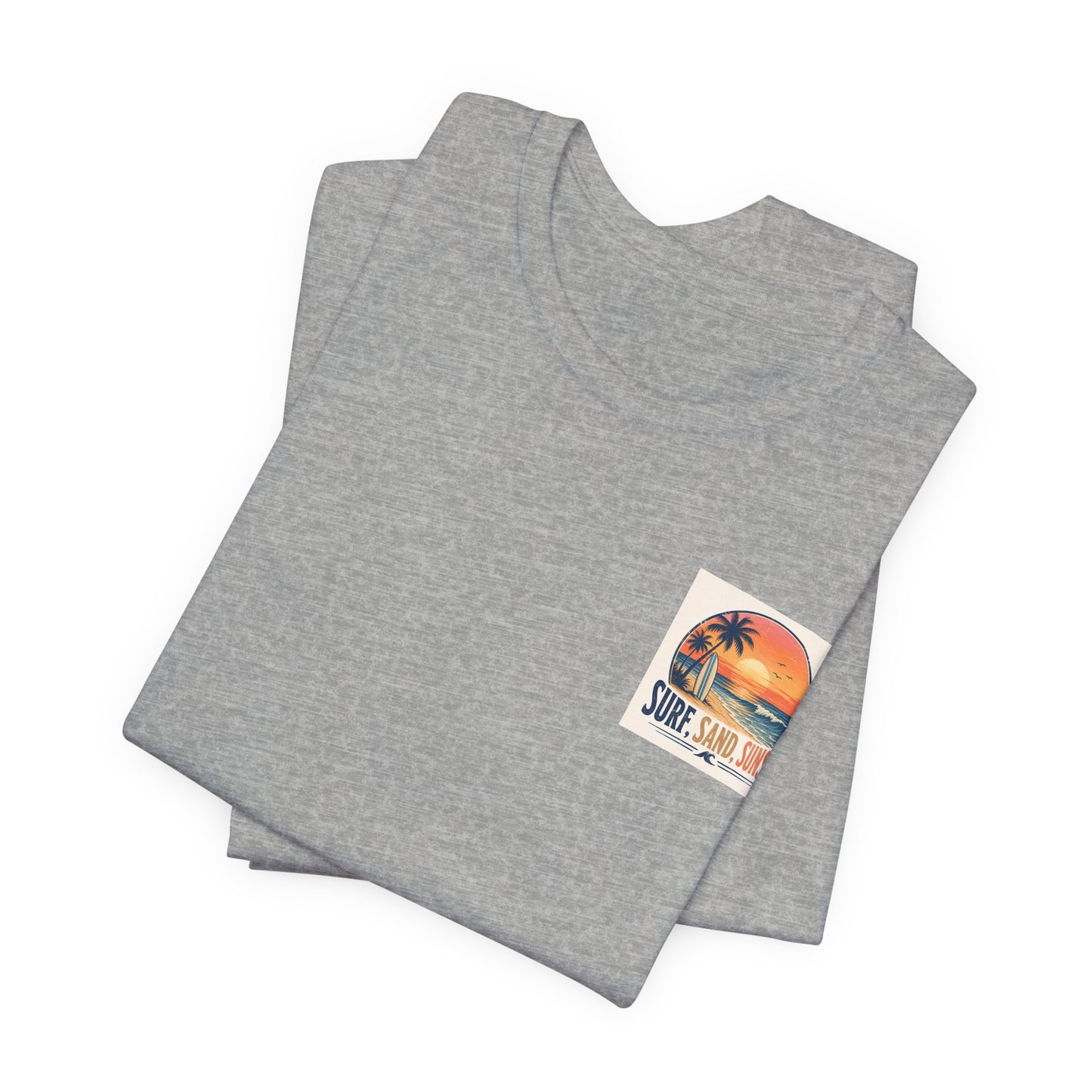 Endless Summer Surf Tee — Retro Sunset Palm Beach T-Shirt