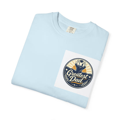Greatest Dad Vintage Badge T-Shirt