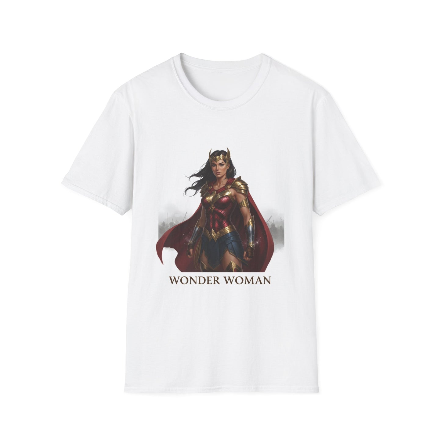 Wonder Woman Graphic T-Shirt — Heroine Illustration Tee