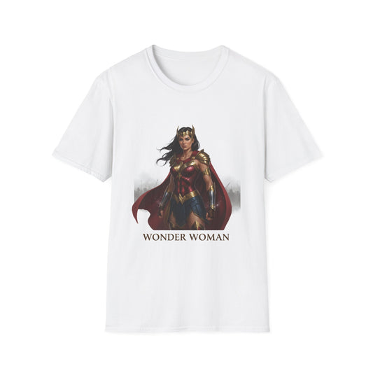 Wonder Woman Graphic T-Shirt — Heroine Illustration Tee