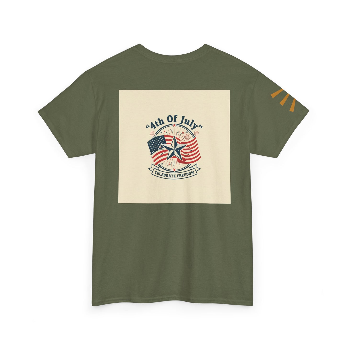 4th of July Americana Tee — Patriotic Flag Picnic T-Shirt