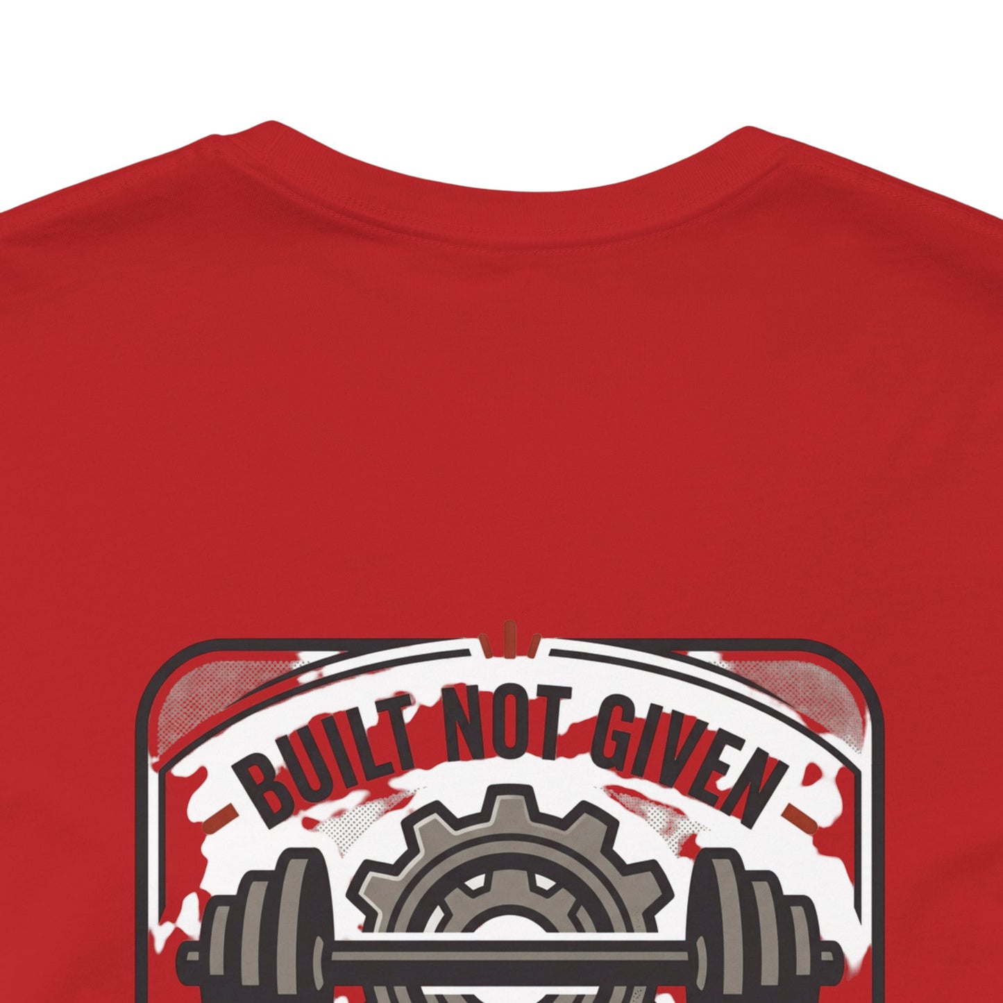 Stay Focused / Built Not Given Fitness T‑Shirt — “Stay Broke or Focused” Motivational Gym Tee