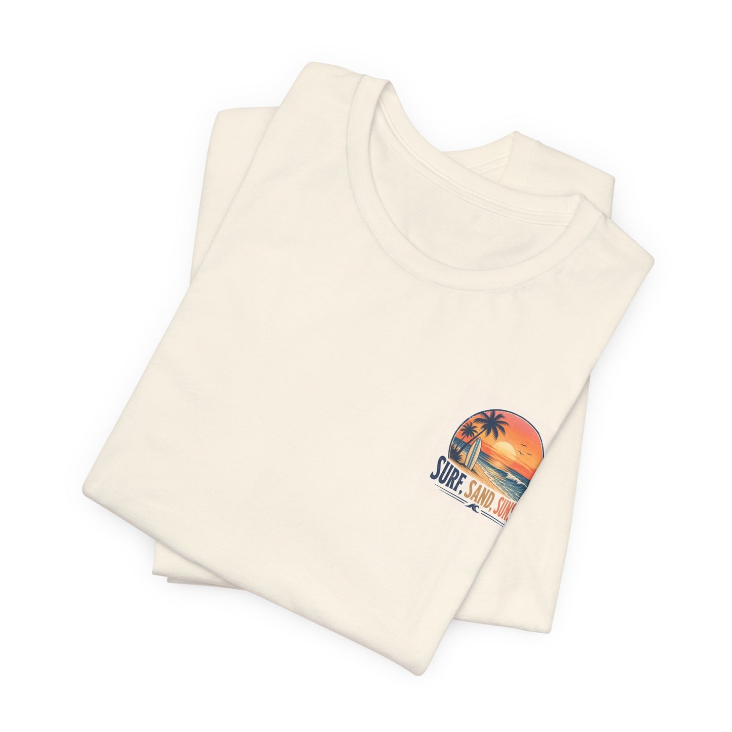 Endless Summer Surf Tee — Retro Sunset Palm Beach T-Shirt