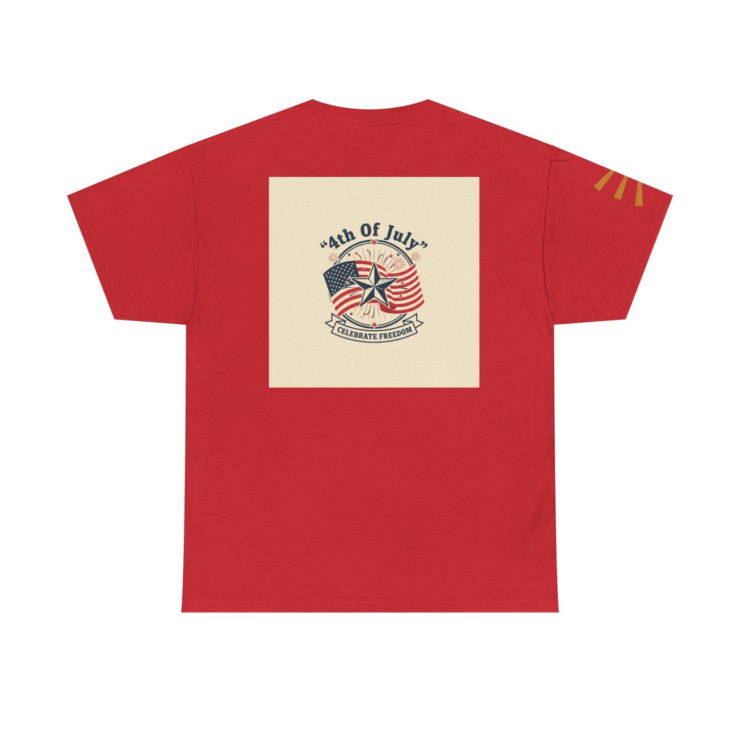 4th of July Americana Tee — Patriotic Flag Picnic T-Shirt