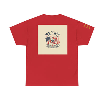 4th of July Americana Tee — Patriotic Flag Picnic T-Shirt