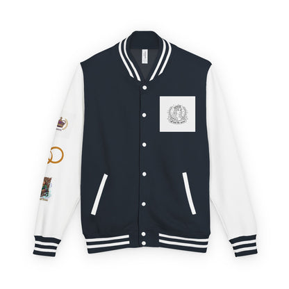 Letterman Jacket — Gothic Queen Illustration Varsity Jacket