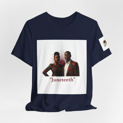 Juneteenth Graphic Tee — "Juneteeth" Freedom Celebration T-Shirt